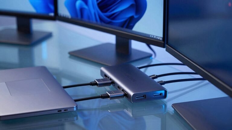 connect multiple monitors laptop