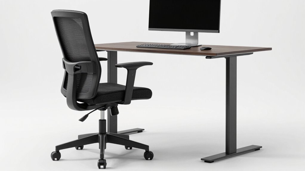 correct office chair posture