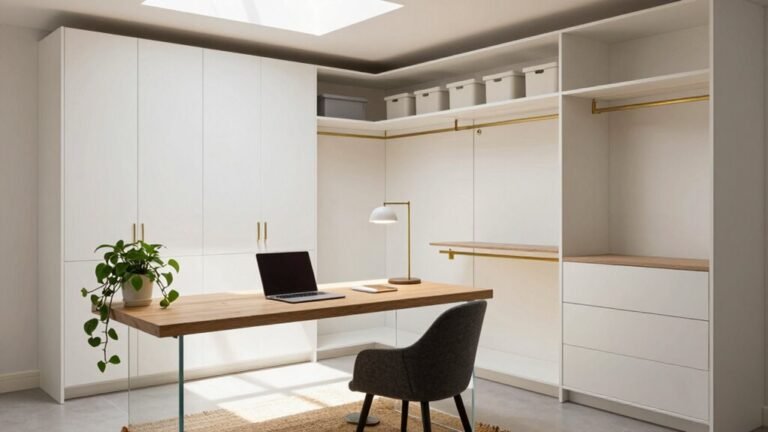 creative closet office ideas