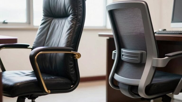 executive vs ergonomic chair