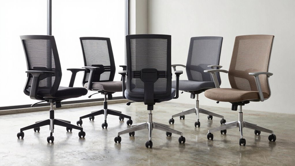 five budget office chairs