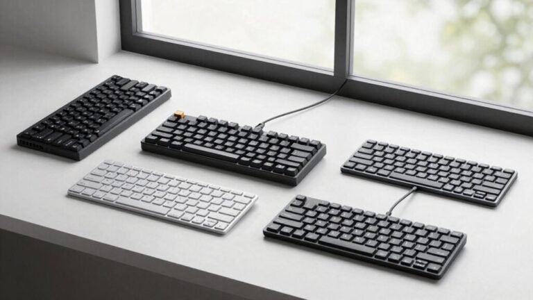 five keyboards for office