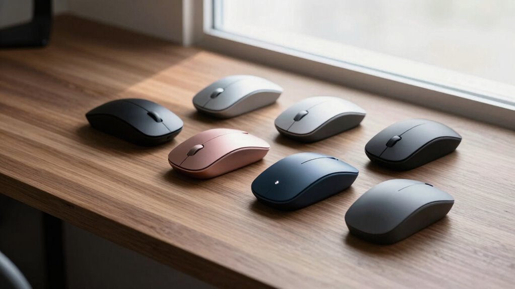 five wireless mice efficiency