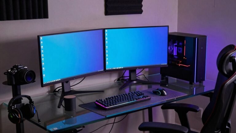 gaming style office for work and play