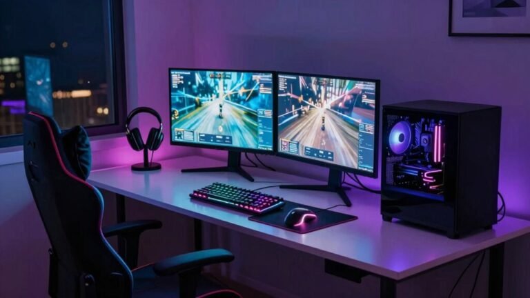 home office gaming zone