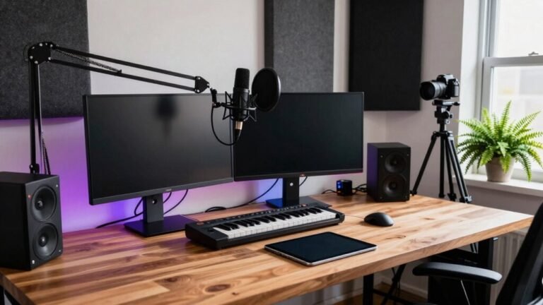 home studio office setup