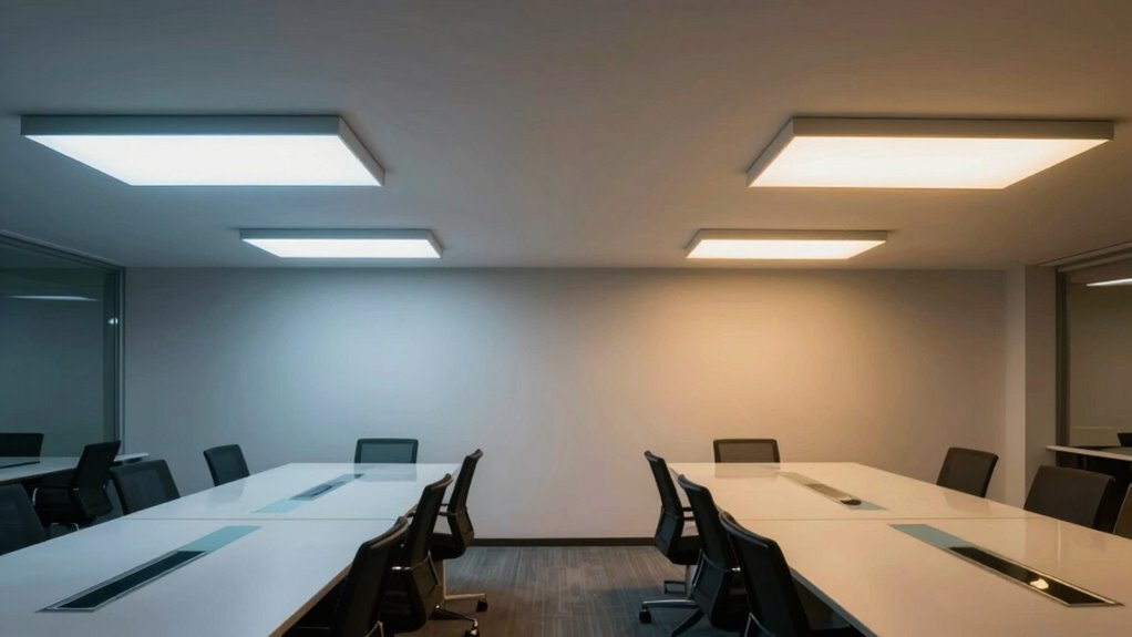 led vs fluorescent lighting