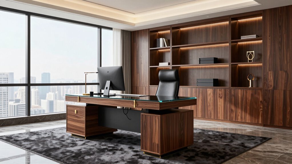 luxurious executive home office