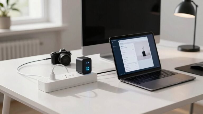 office automation with plugs