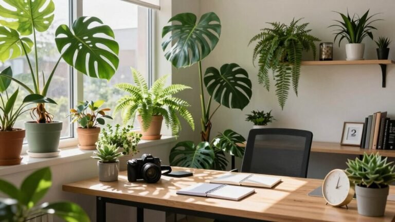 office plants boost productivity