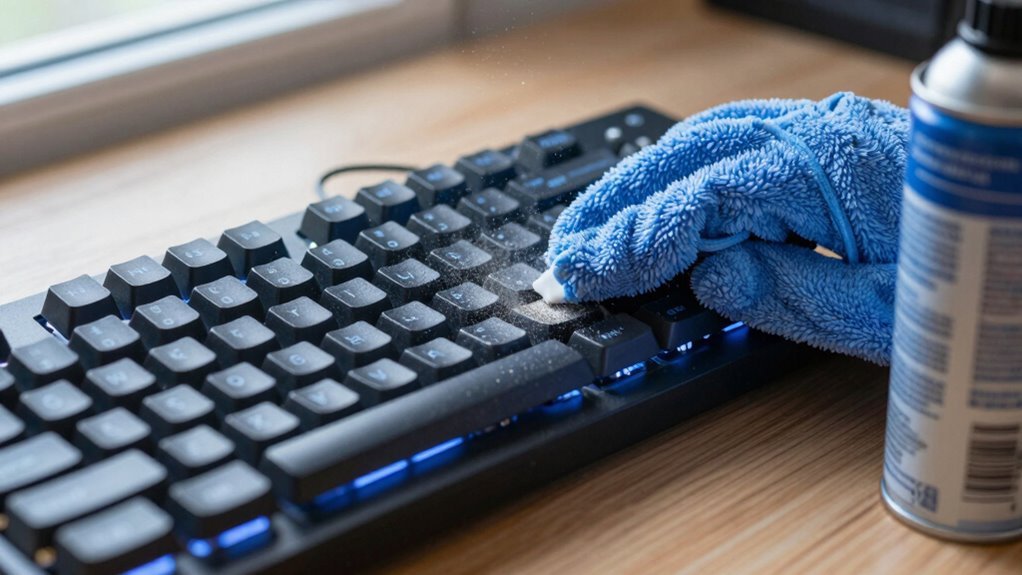 proper keyboard cleaning techniques