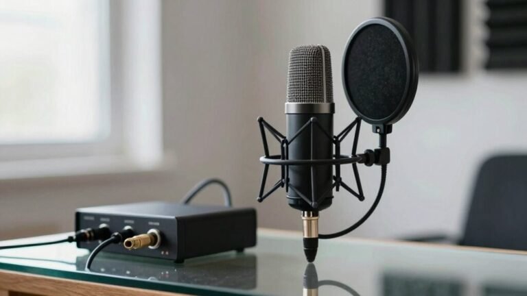 setup microphone for clarity