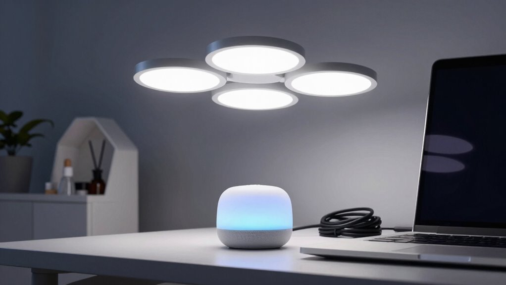 smart lights voice controlled workplace
