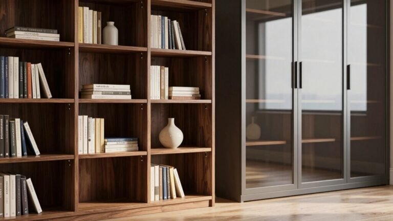 storage bookshelf vs cabinet