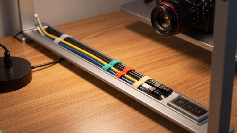 under desk cable organization guide