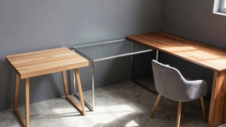 what size desk needed