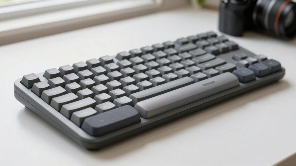 wrist strain reducing ergonomic keyboard